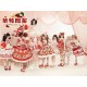 Mademoiselle Pearl Strawberry Cutsew Cardigan Blouses Skirt JSKs and OPs(Reservation/Full Payment Without Shipping)